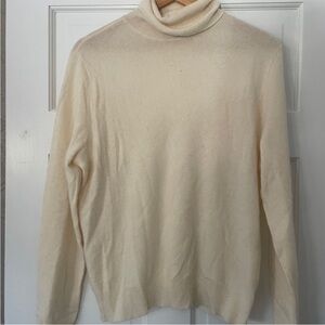 Polo Ralph Lauren Cream Turtleneck Sweater XL